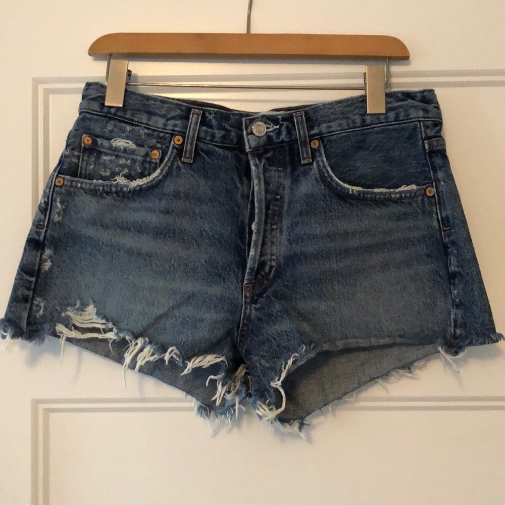 AGOLDE denim shorts
